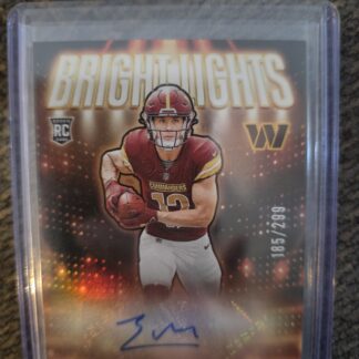 Luke McCaffrey Rookie Card