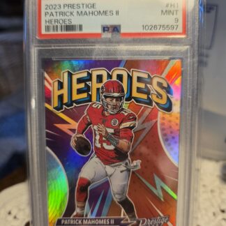 Patrick Mahomes Graded 9